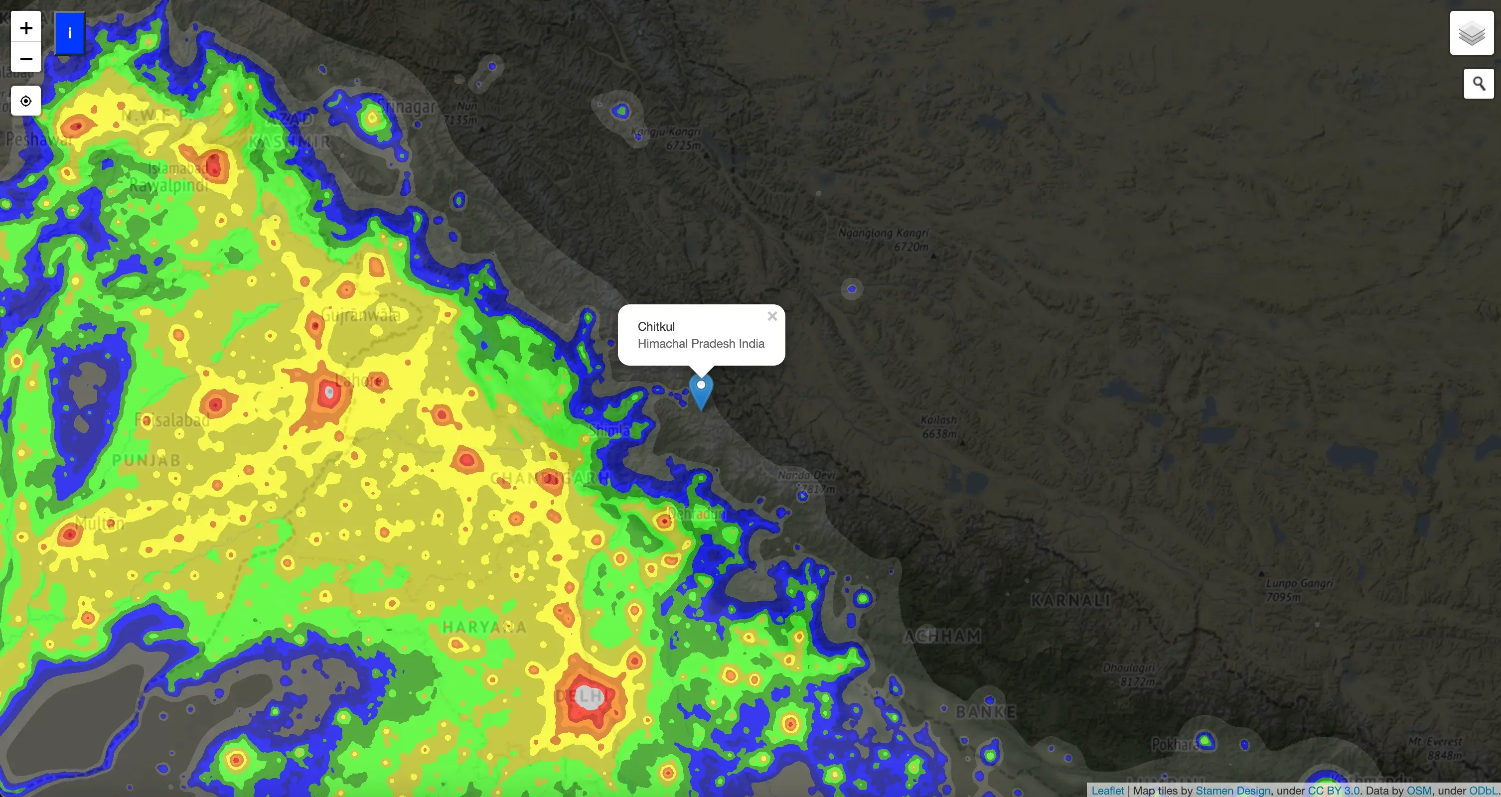 OSM Map